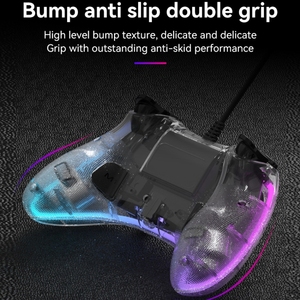 Mando de juego con cable transparente brillante S03, buena calidad, accesorios para Nintendo Switch/Sony PS/ordenador/tabletas - Product Image 4