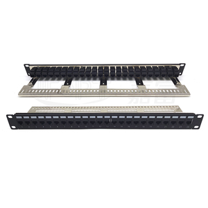 Panel de conexión LAN Ethernet 1U de 19 pulgadas, 24/48 puertos, montaje en rack, CAT6/CAT5E, marco de distribución de Red Modular con UTP/FTP RJ45 - Product Image 5
