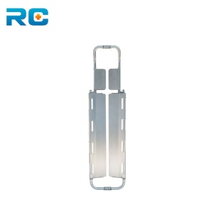 Thỏa thuận hàng đầu hợp kim nhôm cứu hộ muỗng cáng: xe đẩy chấn thương có thể gập lại để chuyển giường bệnh viện & Vận chuyển khẩn cấp - Product Image 5