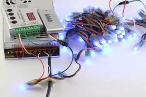 带 ucs1903 2811IC 5 v 12毫米 rgb led 像素灯户外装饰的隐形 led 灯串灯 - Product Image 4