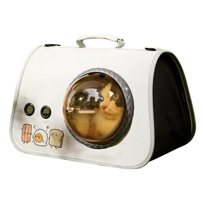 Wholesale Small Backpack Travel Space Capsule Cage Pet Transport Bag Carrying