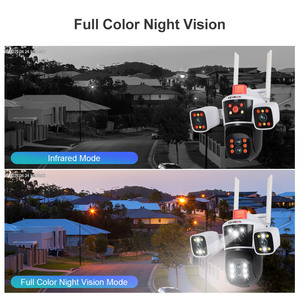 LS VISION 3.5 Inch 3 Screens Motion Detection 12MP HD 2.4Ghz Wifi PTZ <strong>Camera</strong> Multi-lens Automatic Tracking <strong>Camera</strong> - Product Image 3