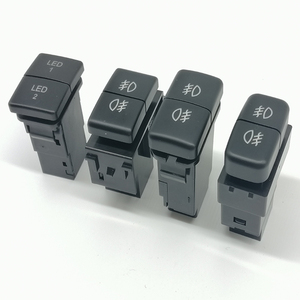 Interruttori di controllo auto ricambi auto fendinebbia a led barra a pulsante interruttore a doppio pulsante di controllo due tasti interruttore per toyot a - Product Image 6