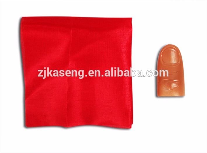 Wonderful magic trick illusion finger soft thumb tip close up stage show prop prank toy tool for kids