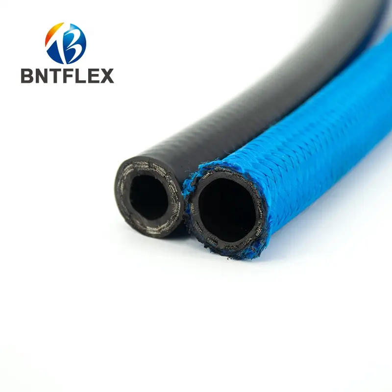 Flexible Smooth Surface Multicolour 1/4 Inch Ceramic Rubber Hose Industrial Hydraulic Pressure Machine