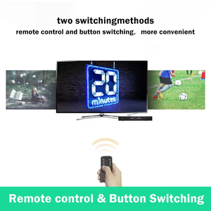 Xput de alta calidad 48Gbps 8K 60Hz 4K 120Hz 4X2 HDMI Matrix 4 en 2 Out HDMI 2,1 Matrix HDMI Switch Splitter - Product Image 5