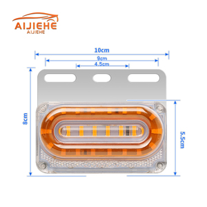 Factory Wholesale <strong>Led</strong> Side Marker Light <strong>12</strong> <strong>Volt</strong> 24V Auto <strong>Led</strong> Marker Clearance Light for Trailer Trucks Lamp - Product Image 3