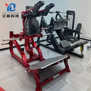 Máquina de sentadillas de péndulo Popular YG Fitness de la mejor calidad, máquinas cargadas de placa de súper sentadillas, prensa de piernas de especial