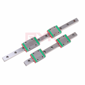 Kit de riel de guía lineal de precisión en miniatura, riel de guía lineal de acero con componentes de núcleo de rodamiento para máquina CNC - Product Image 3