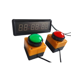 Interruttori a pulsante per il cronometro per il conto alla rovescia con Display digitale a LED 220V con Display digitale a singolo lato dedicati ai tempi della competizione - Product Image 6