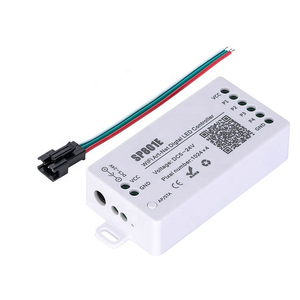 SP801E iOS/Android App Control DC5V 24V WiFi Art-Net Pixel LED Controller per LED Matrix Panel Module LED Light Strip - Product Image 2