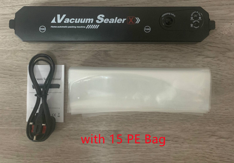 Scellant sous vide avec sac PE 15pcs