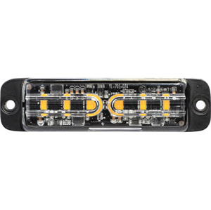 Ece R10 R65 Dual สี Led พื้นผิวย่าง Strobe ไฟกระพริบฉุกเฉิน Lighthead - Product Image 1