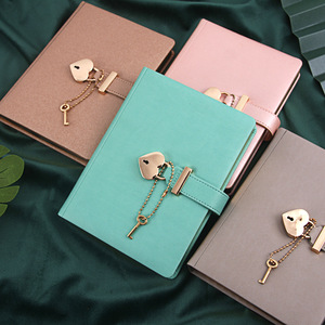X919 Contraseña de bloqueo de amor con Diario de bloqueo Cuaderno de estudio mental para niña - Product Image 1