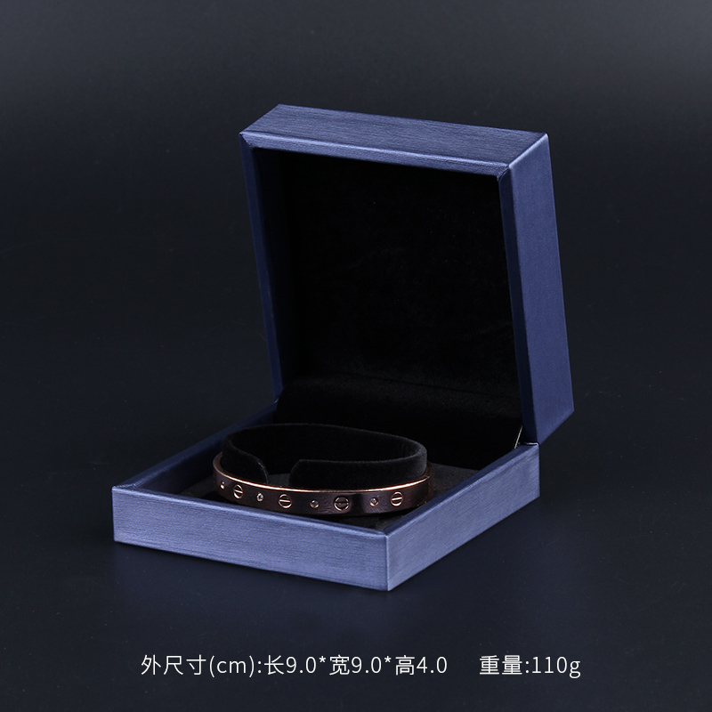 Azul caja de pulsera
