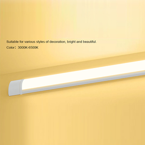 Banqcn Hing güç yüksek parlaklık Led tüp ışık 4ft 1200mm 36W 130lm/W tavan yüzey montaj tam PC Batten Led ışık - Product Image 5