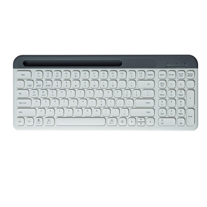 Wholesale Cordless <strong>Keyboard</strong> <strong>Bluetooth</strong>/2.4G Dual Mode Wireless <strong>Keyboard</strong> <strong>with</strong> Slot Compatible for Tablet Phone <strong>with</strong> Multi Systems - Product Image 4