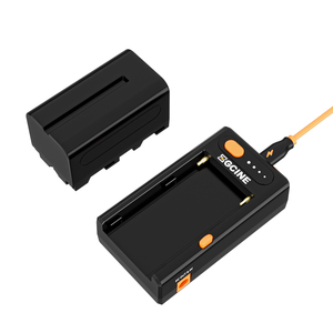 NEW ZGCINE NPF-02 NPF Battery <strong>Charger</strong> for Sony NP-F Battery With 25W USB-C PD Input/output,DC 8V/12V Out Powering Adapter Mount - Product Image 5