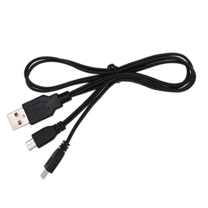 Usb to Micro 1 to 2 Hub Y Split UsbケーブルマイクロUsbスプリッタケーブル2 in 1データケーブル - Product Image 1