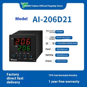 Controlador de temperatura PID completamente automático Pantalla digital Termostato de instrumento de nivel 0,5 - Product Image 5