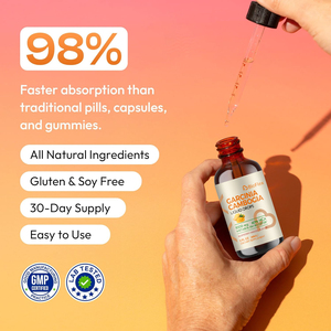 Oem nhãn hiệu riêng Garcinia Cambogia chiết xuất giọt hương vị tự nhiên giảm cân chất lỏng cho người lớn trao đổi chất tăng cường trọng lượng - Product Image 5