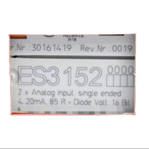 EtherCAT端子2通道模拟输入4-20毫安16位ES3152一年保修 - Product Image 1