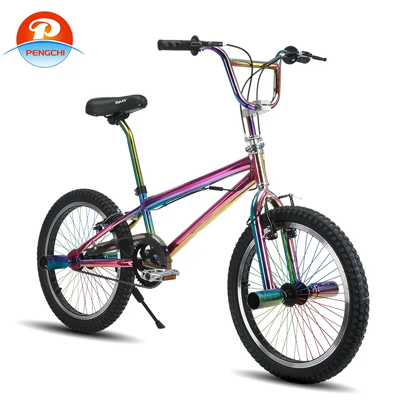 BMX จักรยาน Bmx 20นิ้วฟรีสไตล์,ฟรีสไตล์สตรีทไบค์ Bmx ไฟฟ้าสำหรับเด็กวัย20นิ้ว