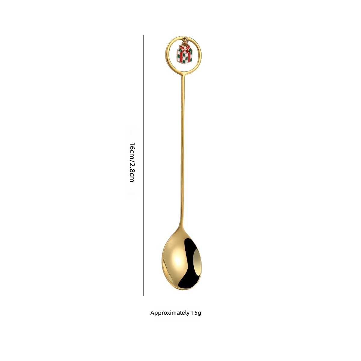 cucchiaino da caffè in oro