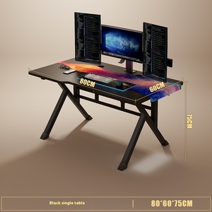 Material de placa de escritorio de ordenador de e-sports moderno Simple para estudio de estudiantes u oficina en casa mesa de trabajo de dormitorio moderno - Product Image 6