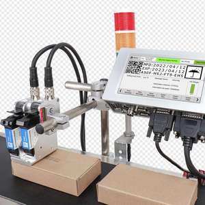 AIX Online Automatic Spray 6-Kopf-Thermotintenstrahldrucker Chargen ablaufdatum Code Inkjet-Codier maschine TIJ-Drucker