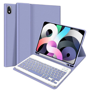2022工厂智能软硅胶平板电脑外壳，带键盘，适用于iPad Pro 11英寸，配有铅笔架 - Product Image 6