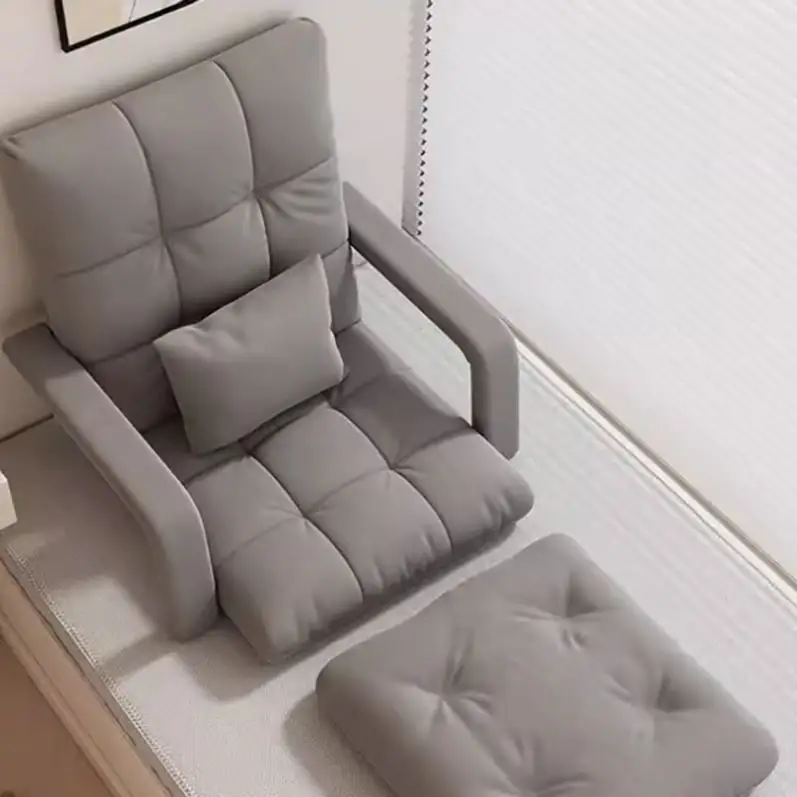 Desain kursi tempat tidur Led dan lipat, tas kacang santai malas elegan Sofa film klub malam