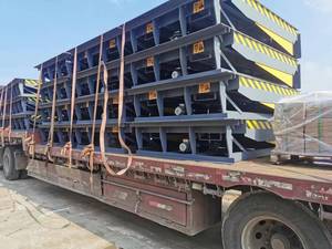 Nivelador de muelle mecánico ajustable de 10 toneladas Plataforma de descarga de carga hidráulica para uso en almacén de contenedores - Product Image 4