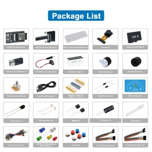 LAFVIN Esp32 wroom 32 <strong>Basic</strong> Starter Kit with ESP32-S3-WROOM , Onboard Camera Over 50 tutorial <strong>projects</strong> For <strong>Arduino</strong> IDE Esp32 Kit
