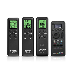 Godox SL150II SL200II SL150IIBi SL200IIBi SZ200BI FV150 FV200 UL60 ML60 LF308D için Godox RC-A6 uzaktan kumanda 2.4GHz kablosuz - Product Image 3