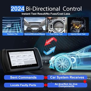 XTOOL IP819 strumenti per veicoli per auto con sistema completo più recente codifica ECU chiave programmatore supporta protocollo FD e analizzatore motore WIFI/USB - Product Image 4