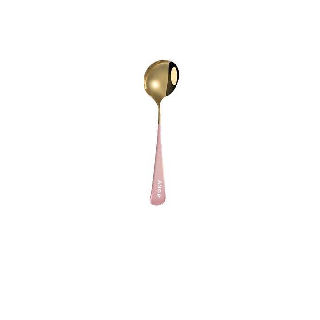 Gold With Pink Handle