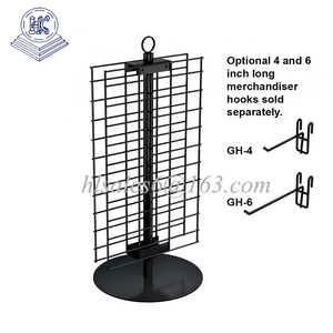 Einzelhandel Peg board Revolving Counter Display Peg board Haken Peg board Organisation Zubehör Rack Organizer - Product Image 6