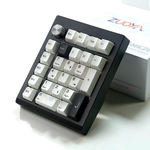 Teclado numérico GMK26 2,4 GHz/BT5.0/con cable 26 teclas Teclado de entrada de datos Retroiluminación RGB Numpad mecánico inalámbrico intercambiable en caliente