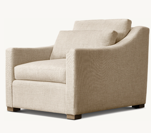 奢华新设计客厅休息室沙发椅经典斜坡扶手椅 - Product Image 6