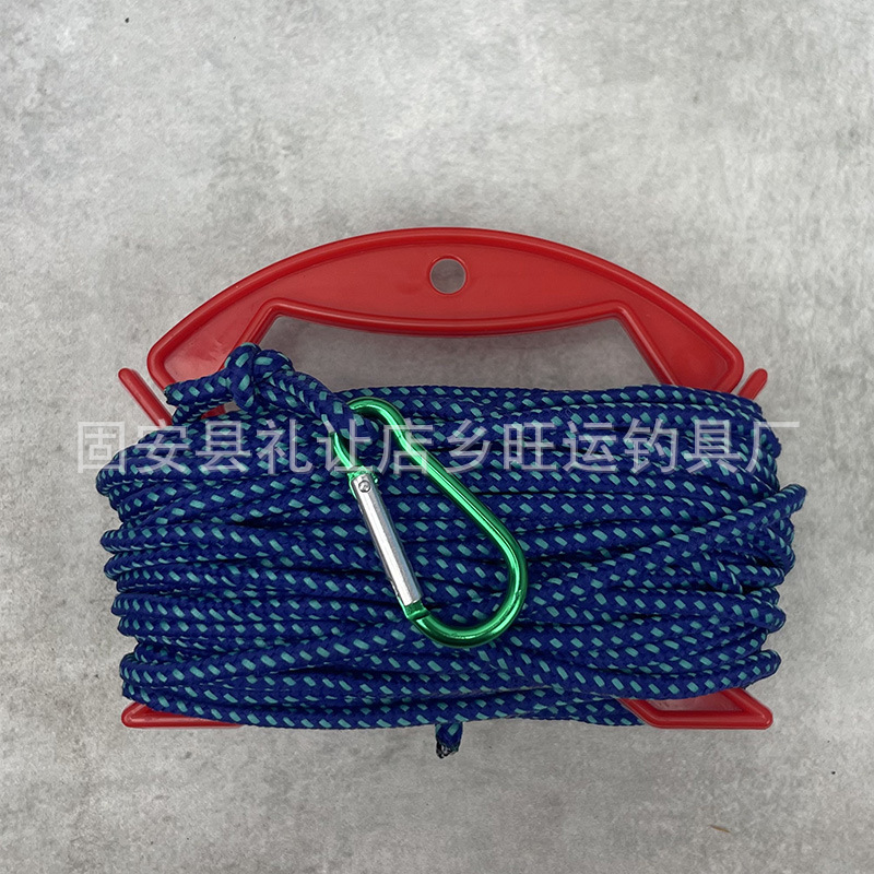 20-meter metal buckle red handle