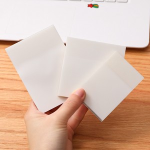 オフィスや学校向けのプロモーション強力な粘着性の透明なカスタムノート付箋 - Product Image 4