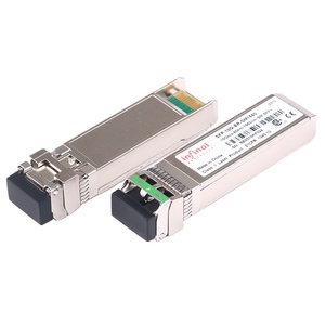 LC SMF 1310nm 1550nm SFP + 光トランシーバモジュール10G 300M 2KM 10KM 40KM 80KM 4G 3GネットワークおよびTCP/IPプロトコル用 - Product Image 1