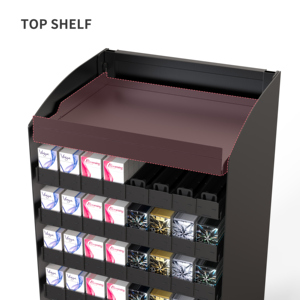 Cigarette <strong>Shelf</strong> Pusher Grocery Store <strong>Shelves</strong> Pusher <strong>System</strong> Cigarette Rack Stand <strong>Automatic</strong> Spring <strong>Loaded</strong> <strong>Shelf</strong> Pusher - Product Image 4