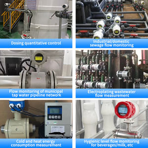 Medidor de flujo electromagnético de agua de tipo dividido DN50, medidor de flujo Digital de agua inteligente, líquido de aguas residuales, medidor de flujo de agua de mar - Product Image 5