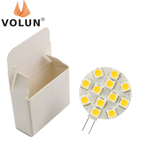 อุปทานโรงงาน Ac/dc 10-30โวลต์6LED 9LED 12LED SMD5050ขาด้านข้าง G4นำหลอดไฟสำหรับรถแสง,เรือแสง