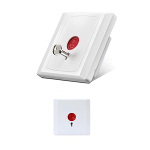 Panik alarm des kabel gebundenen Systems NC/NO/COM-Ausgangs taste Zurücksetzen der Panik taste Sicherheits alarm Notfall-Panik taste - Product Image 1