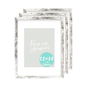 11x14 Picture <strong>Frame</strong> Creative <strong>White</strong> Wood Grain A4 5x7 <strong>4x6</strong> Photo <strong>Frame</strong> for Wall Mounting or Tabletop Display - Product Image 1
