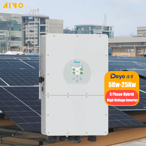 Deye yüksek gerilim dize invertör SUN-20K-SG01HP3-EU-AM2 5kw 20kw 3 fazlı hibrid invertör ev kullanımı için enerji depolama sistemi - Product Image 1