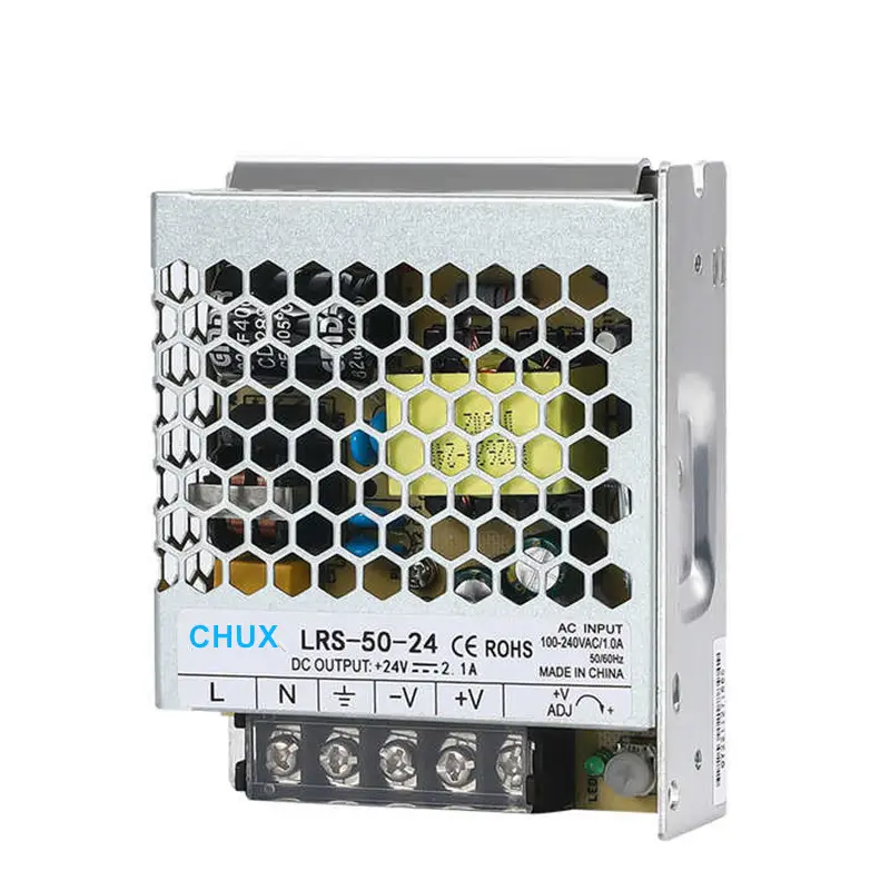 CHUX LRS 50W 24V Ultra dünnes Einzelgruppen-Schalt netzteil Werks-Direkt vertrieb LED AC DC für 3D-Drucker